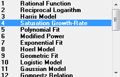 double clicking different regression