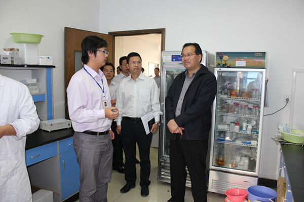 The Secretary of the Party Working Committee of East Lake High-Tech Zone visited CUSABIO