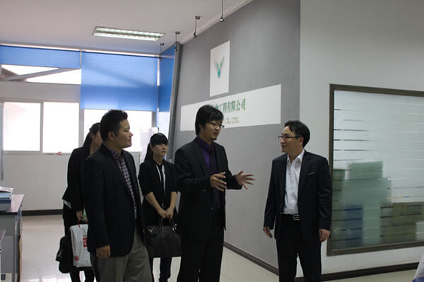 The visit from Cosmo Genetics in Korea