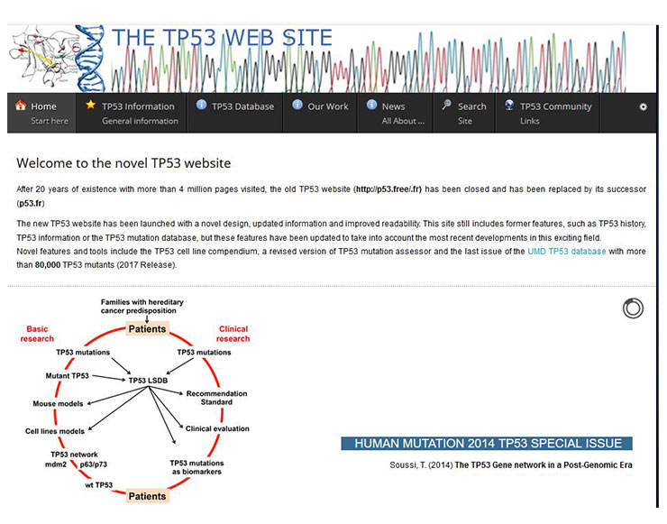Home page of TP53MULTLoad
