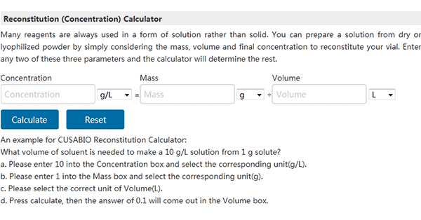 How to calculate the buffer volume