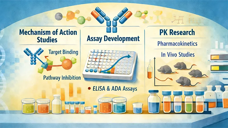 Applications of Research-grade biosimilar antibody
