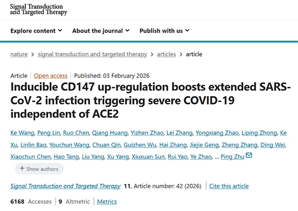 Inducible CD147 up-regulation boosts extended SARS-CoV-2 infection triggering severe COVID-19 independent of ACE2