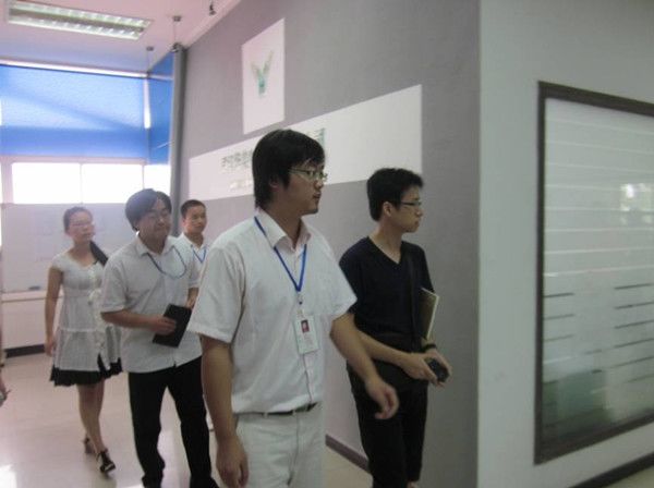 France Protegenix's office in China takes a visit to our company