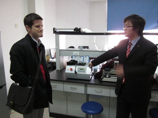 Canadian Consulate General in Shanghai Commercial Section takes a visit to our company