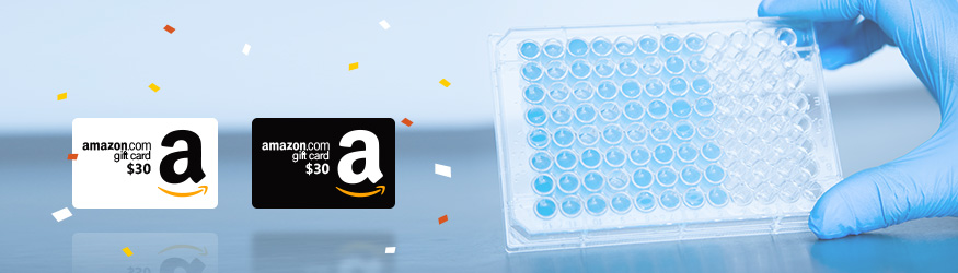 Purchase Promotion 96T ELISA Kit, Receive $30 Amazon Gift Card