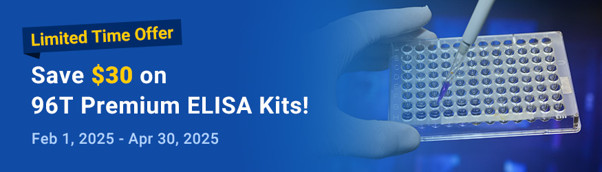 Save $30 on 96T ELISA Kits