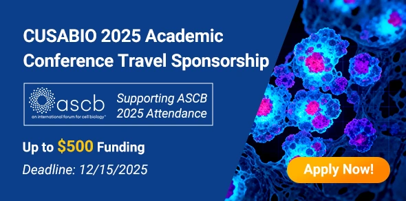 CUSABIO 2025 Academic Conference Travel Sponsorship