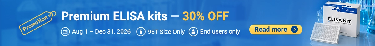 Premium ELISA kits — 30% OFF