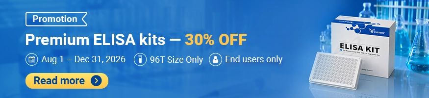Premium ELISA kits — 30% OFF