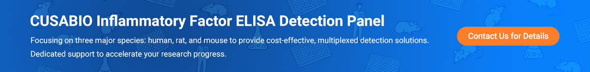 CUSABIO Inflammatory Factor ELISA Detection Panel
