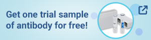 Get one trial sample of antibody for free!