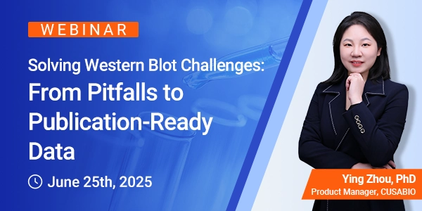Webinar: Solving Western Blot Challenges: From Pitfalls to Publication-Ready Data