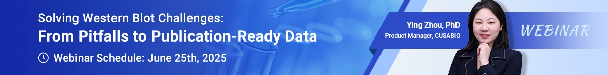 Webinar: Solving Western Blot Challenges: From Pitfalls to Publication-Ready Data