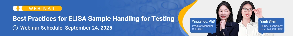 Webinar: Best Practices for ELISA Sample Handling for Testing