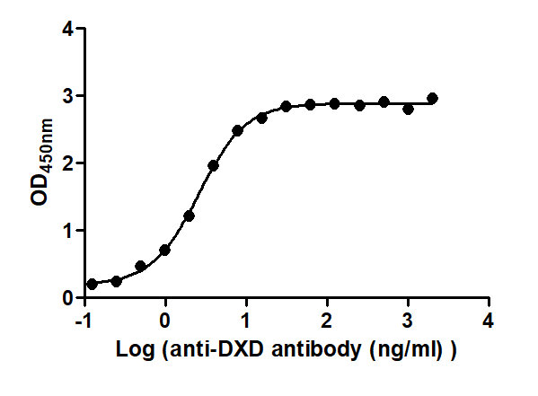 The Binding Activity of ADC-DXD(1) with Anti-DXD antibody